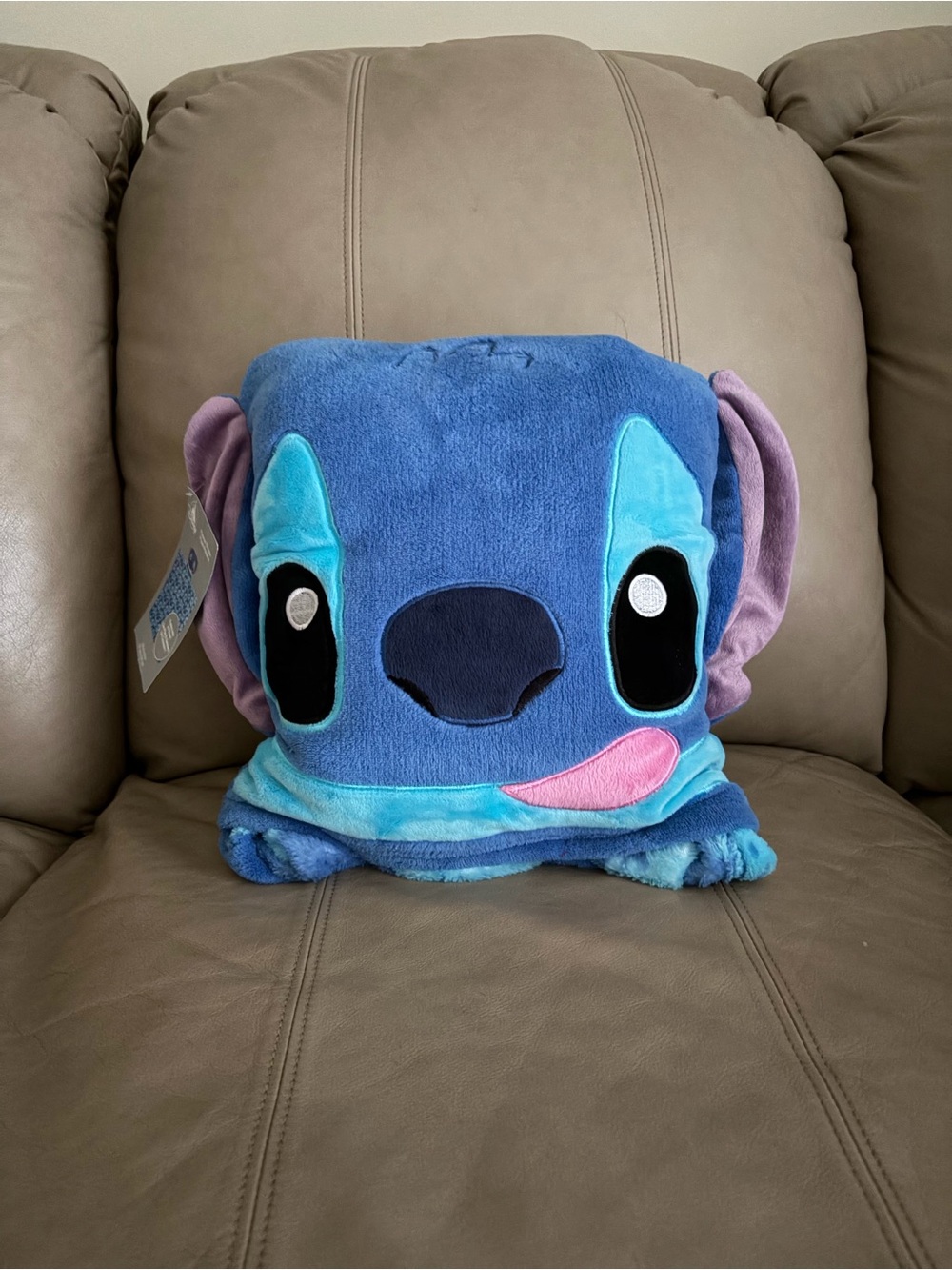 Disney Store Stitch Pillow/blanket